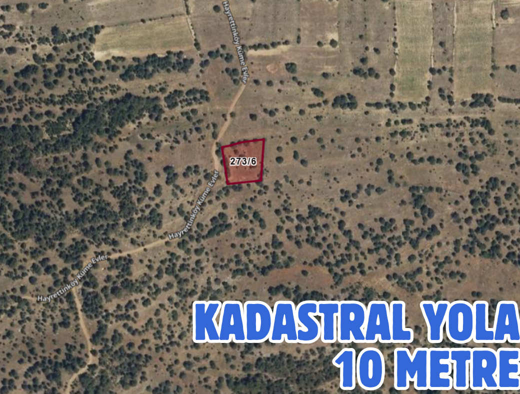 DENİZLİ BOZKURT HAYRETTİN 2.663 M² TARLAMIZ SATILIKTIR - DENİZLİ BOZKURT fotoğraf 3